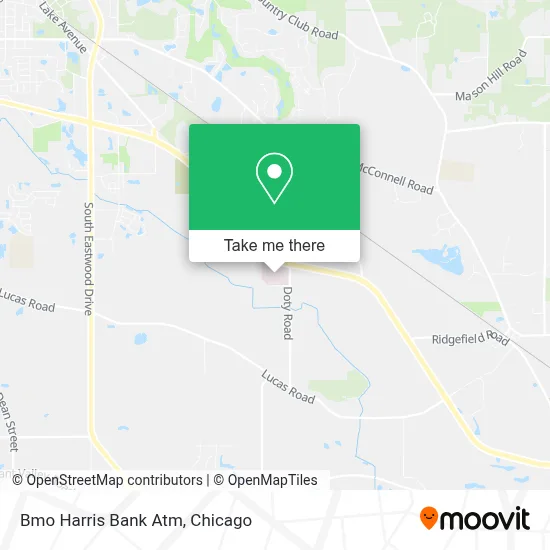 Bmo Harris Bank Atm map