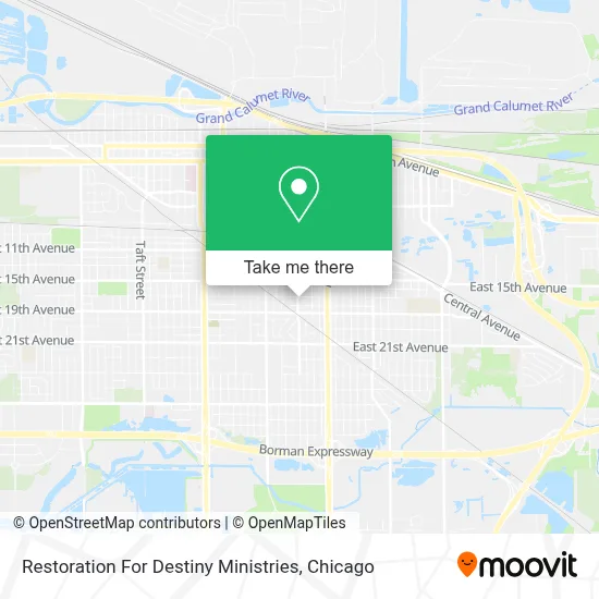 Restoration For Destiny Ministries map