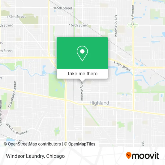 Windsor Laundry map