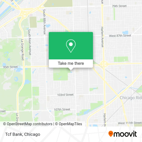 Tcf Bank map