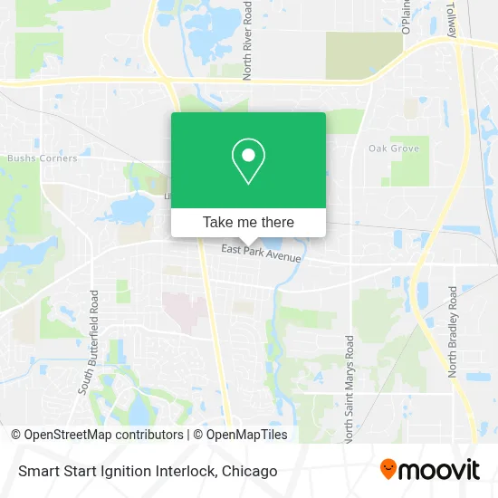 Smart Start Ignition Interlock map