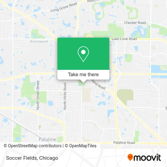 Soccer Fields map