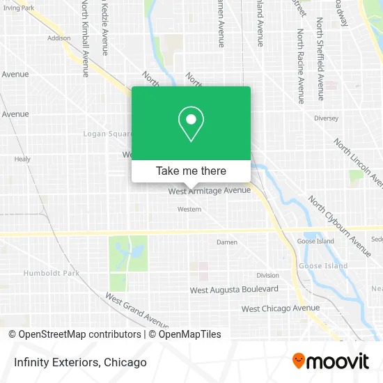 Infinity Exteriors map