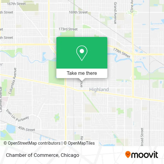 Chamber Of Commerce map