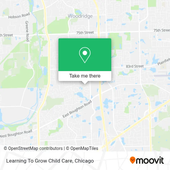 Learning To Grow Child Care map