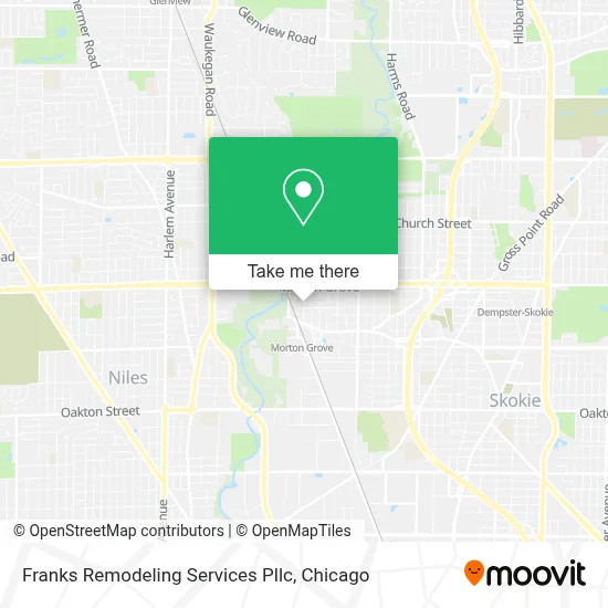 Franks Remodeling Services Pllc map