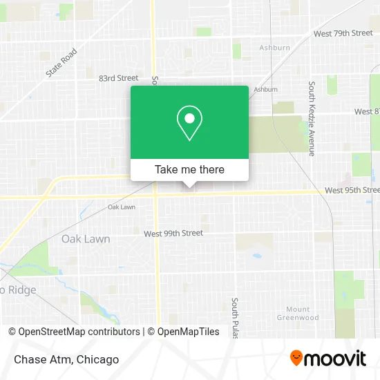 Chase Atm map