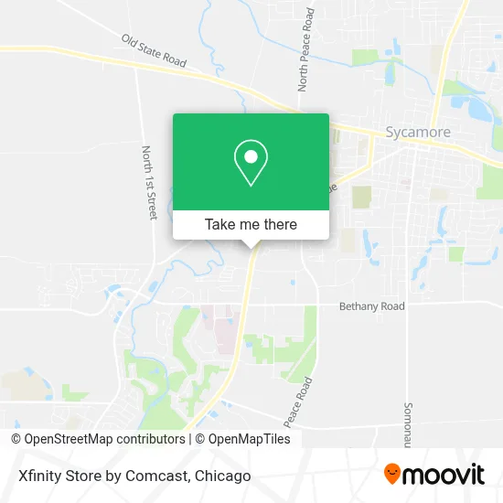 Xfinity Store by Comcast map