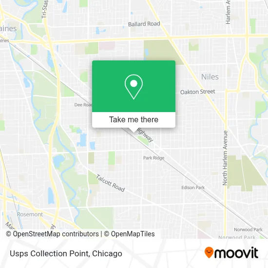 Usps Collection Point map