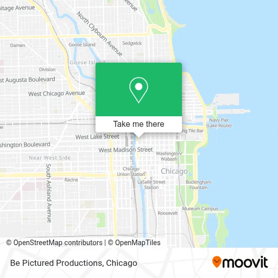 Be Pictured Productions map