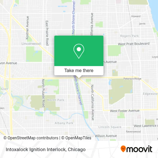 Intoxalock Ignition Interlock map