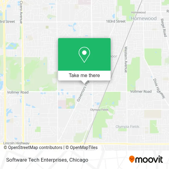 Software Tech Enterprises map