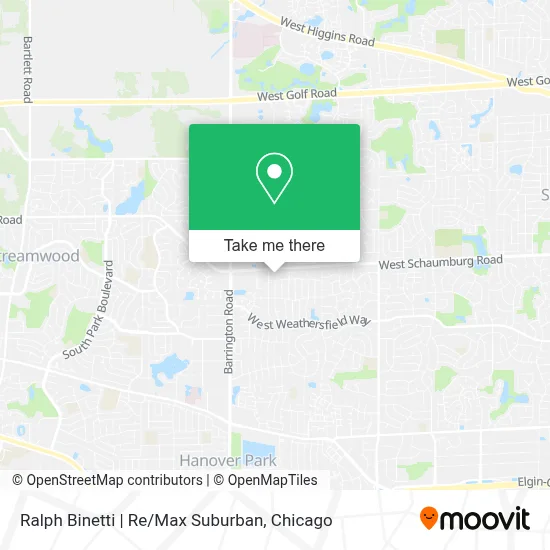 Ralph Binetti | Re / Max Suburban map
