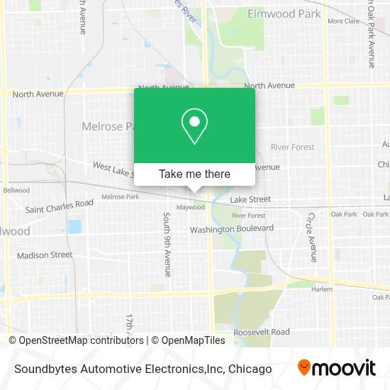 Soundbytes Automotive Electronics,Inc map