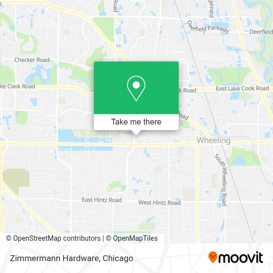 Zimmermann Hardware map