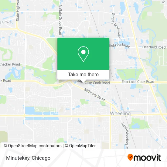 Minutekey map