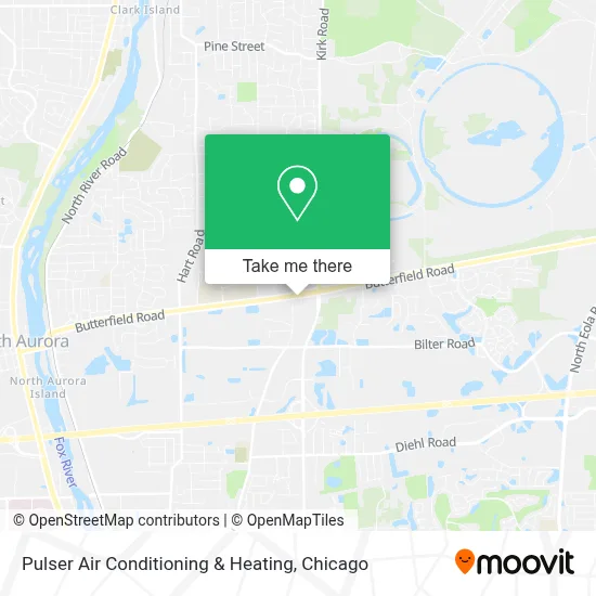 Pulser Air Conditioning & Heating map