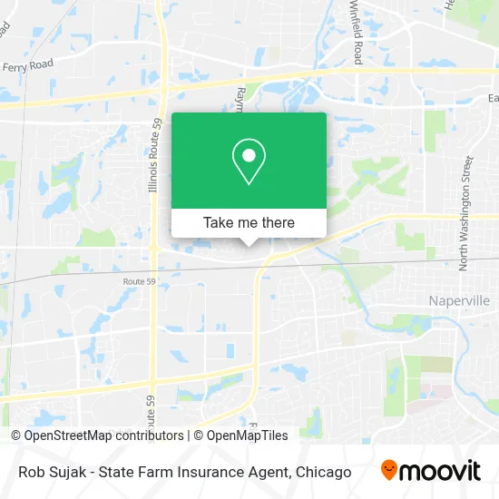 Rob Sujak - State Farm Insurance Agent map