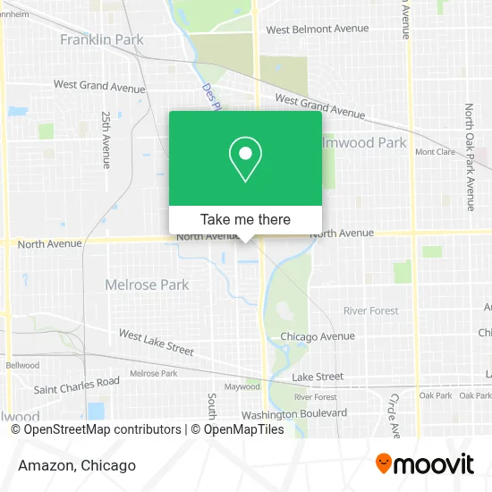 Amazon map