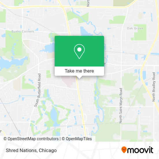 Shred Nations map