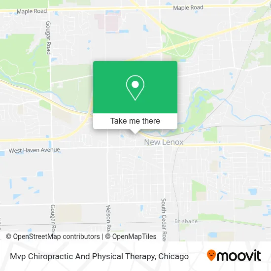 Mvp Chiropractic And Physical Therapy map