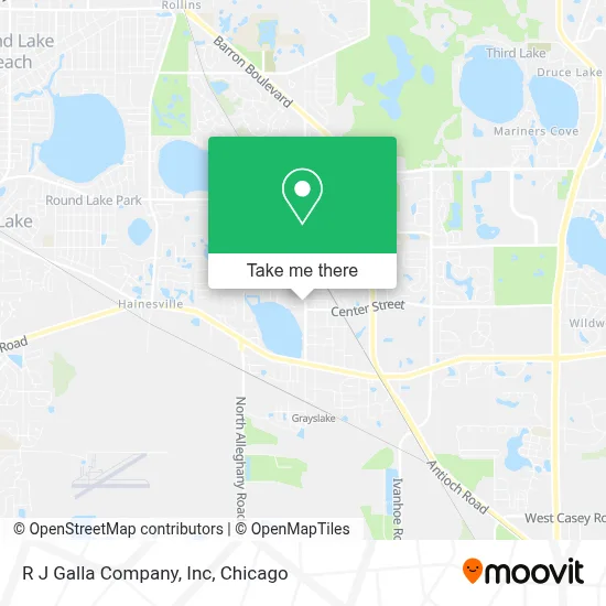 R J Galla Company, Inc map
