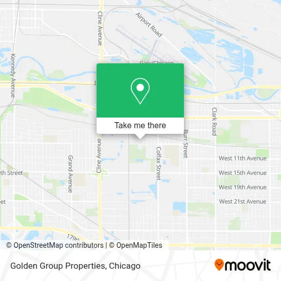 Golden Group Properties map