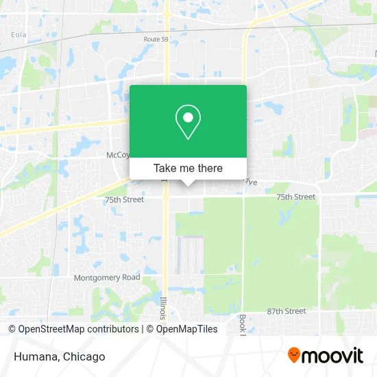 Humana map