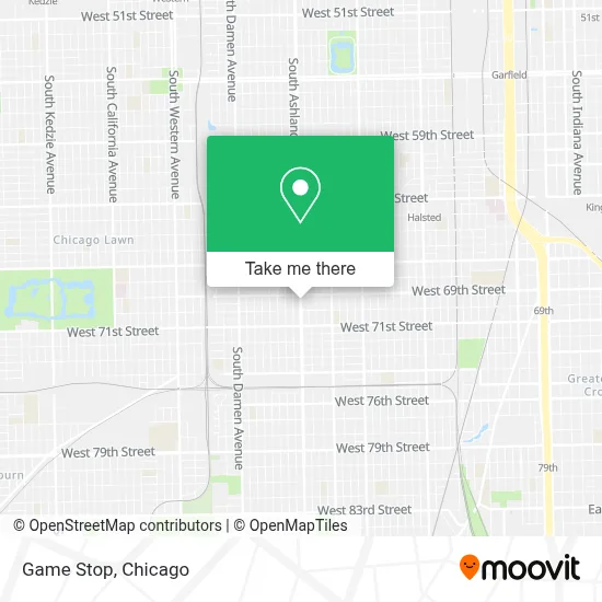 Game Stop map