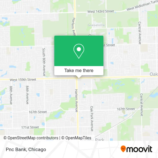 Pnc Bank map