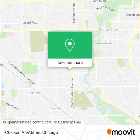 Chicken Ati-Atihan map