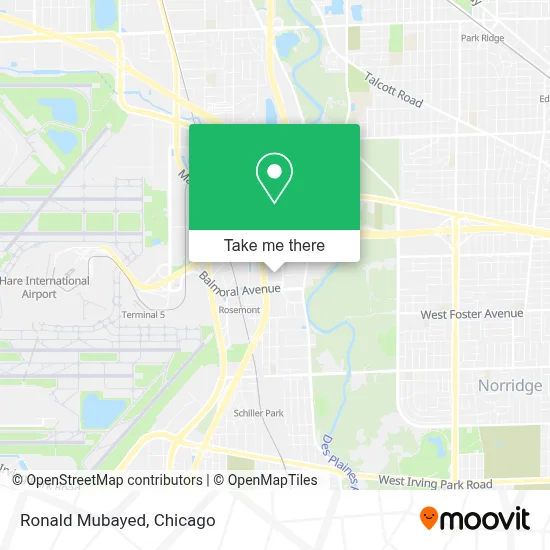 Ronald Mubayed map