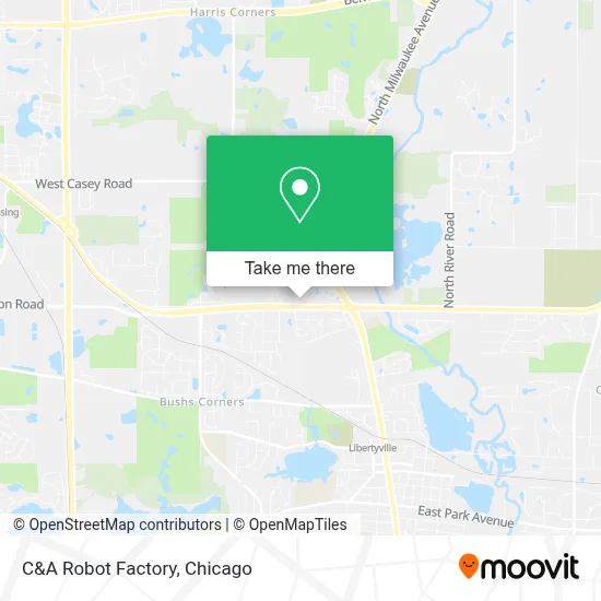 C&A Robot Factory map