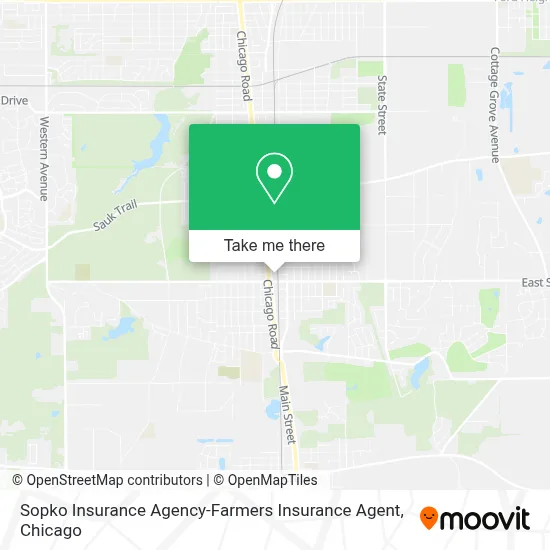 Sopko Insurance Agency-Farmers Insurance Agent map