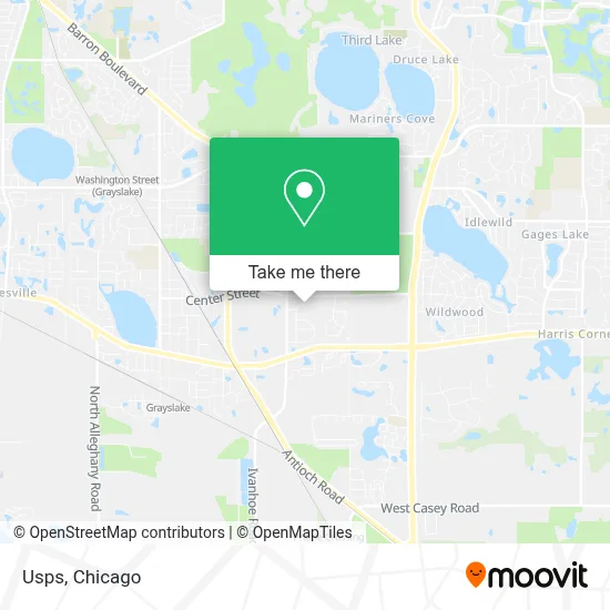 Usps map