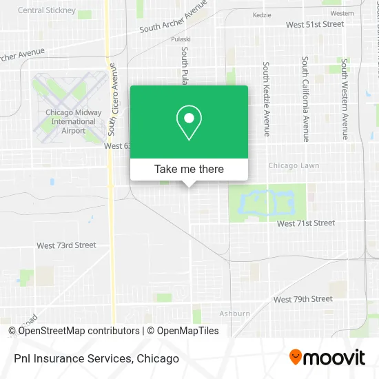 Pnl Insurance Services map