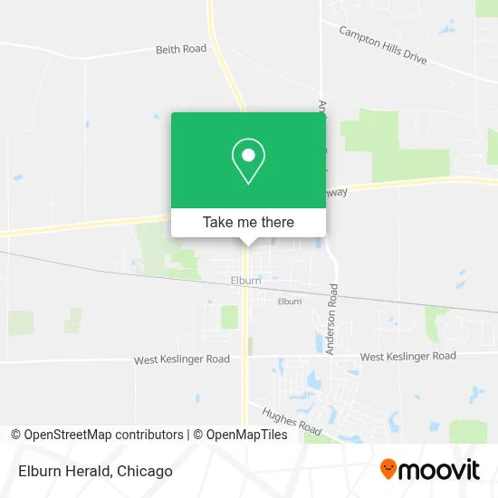Elburn Herald map