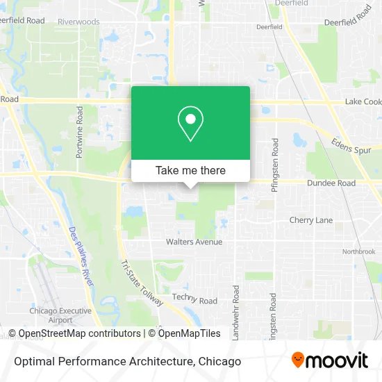 Optimal Performance Architecture map