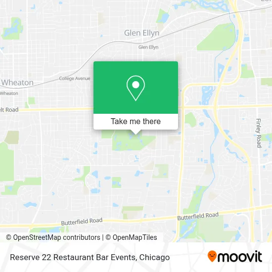 Reserve 22 Restaurant Bar Events map