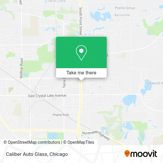 Caliber Auto Glass map
