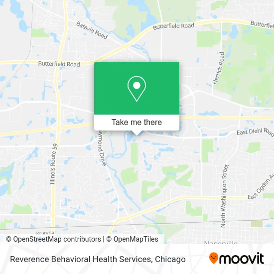 Reverence Behavioral Health Services map