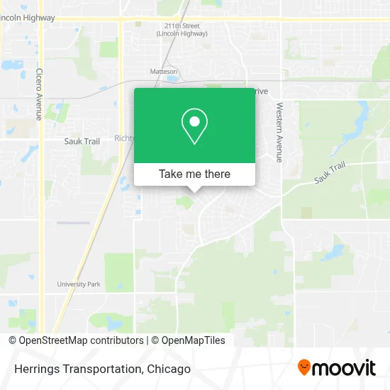 Herrings Transportation map