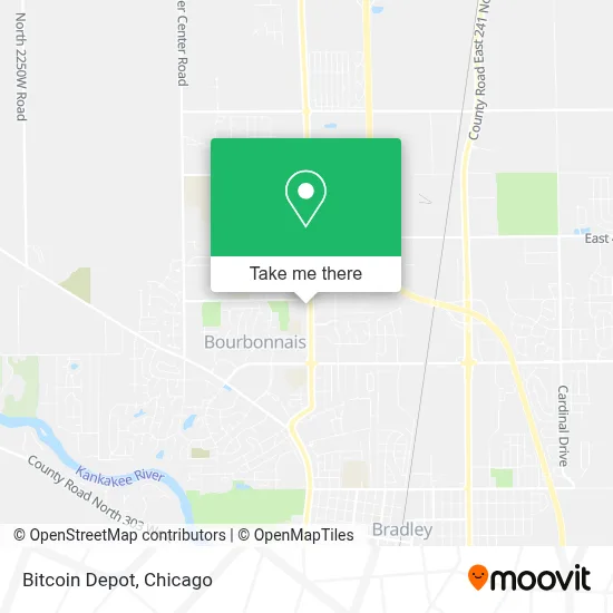 Bitcoin Depot map