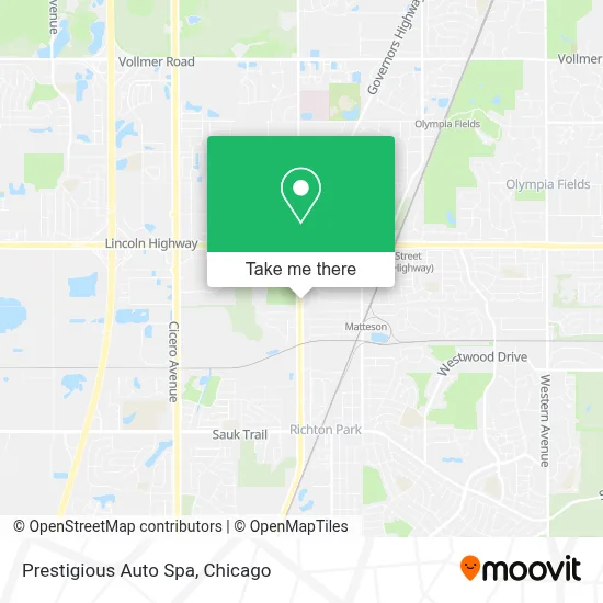 Prestigious Auto Spa map