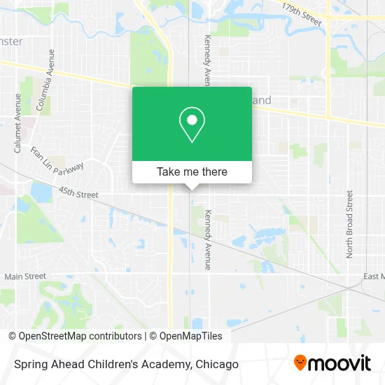 Spring Ahead Children's Academy map
