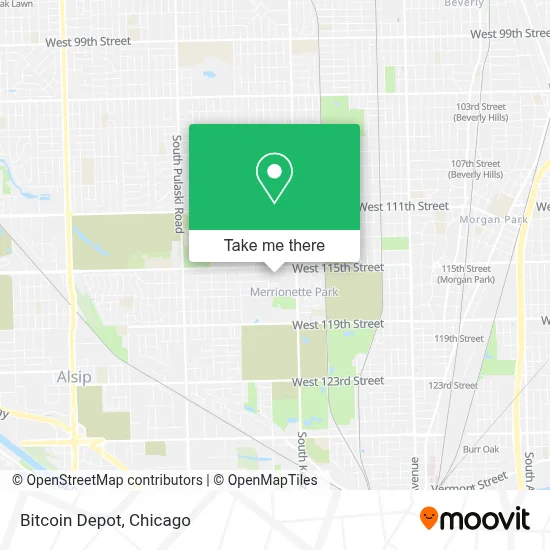 Bitcoin Depot map