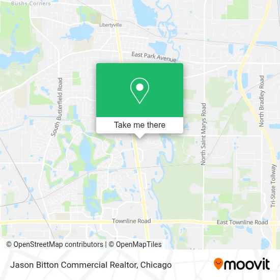 Jason Bitton Commercial Realtor map