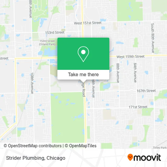 Strider Plumbing map