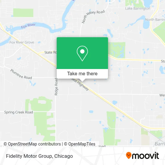 Fidelity Motor Group map
