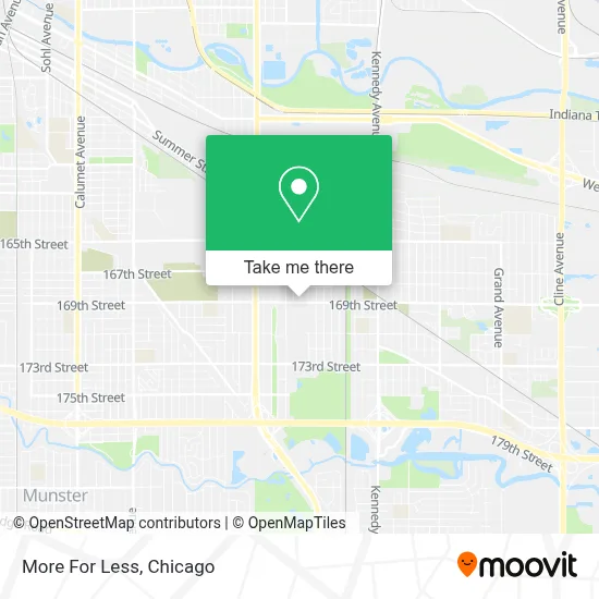 More For Less map